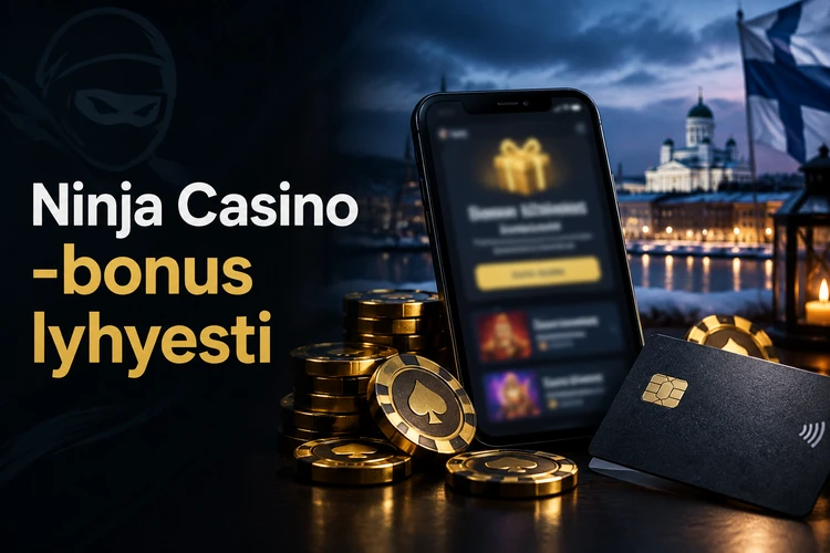 Ninja Casino -bonus lyhyesti