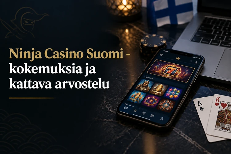 Ninja Casino Suomi - kokemuksia ja kattava arvostelu